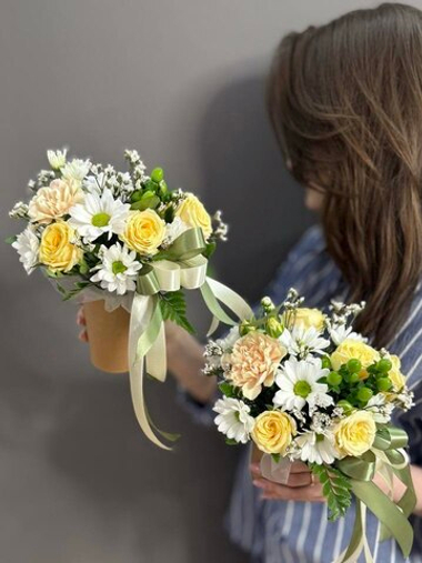 Композиция в кофейном стаканчике