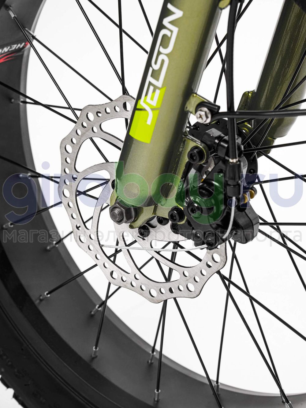 Электровелосипед Jetson V20 BAGIRA (48v/13Ah) - Хаки фото №17