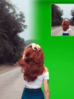 Фон муслиновый Raylab RL-BC01 3*3м зеленый хромакей