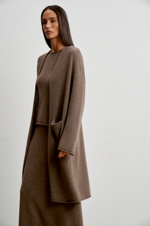 Кардиган ISABEL, шоколадный