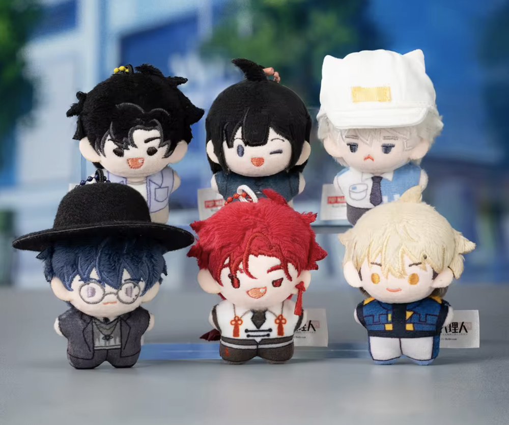 Рандомный брелок Blind Box Time Agent Pocket Plush Link Click