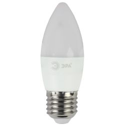 Лампа светодиодная ЭРА RED LINE ECO LED B35-6W-827-E27 E27 / Е27 6Вт свеча теплый белый свет | Лампы cветодиодные Свеча (B/C)