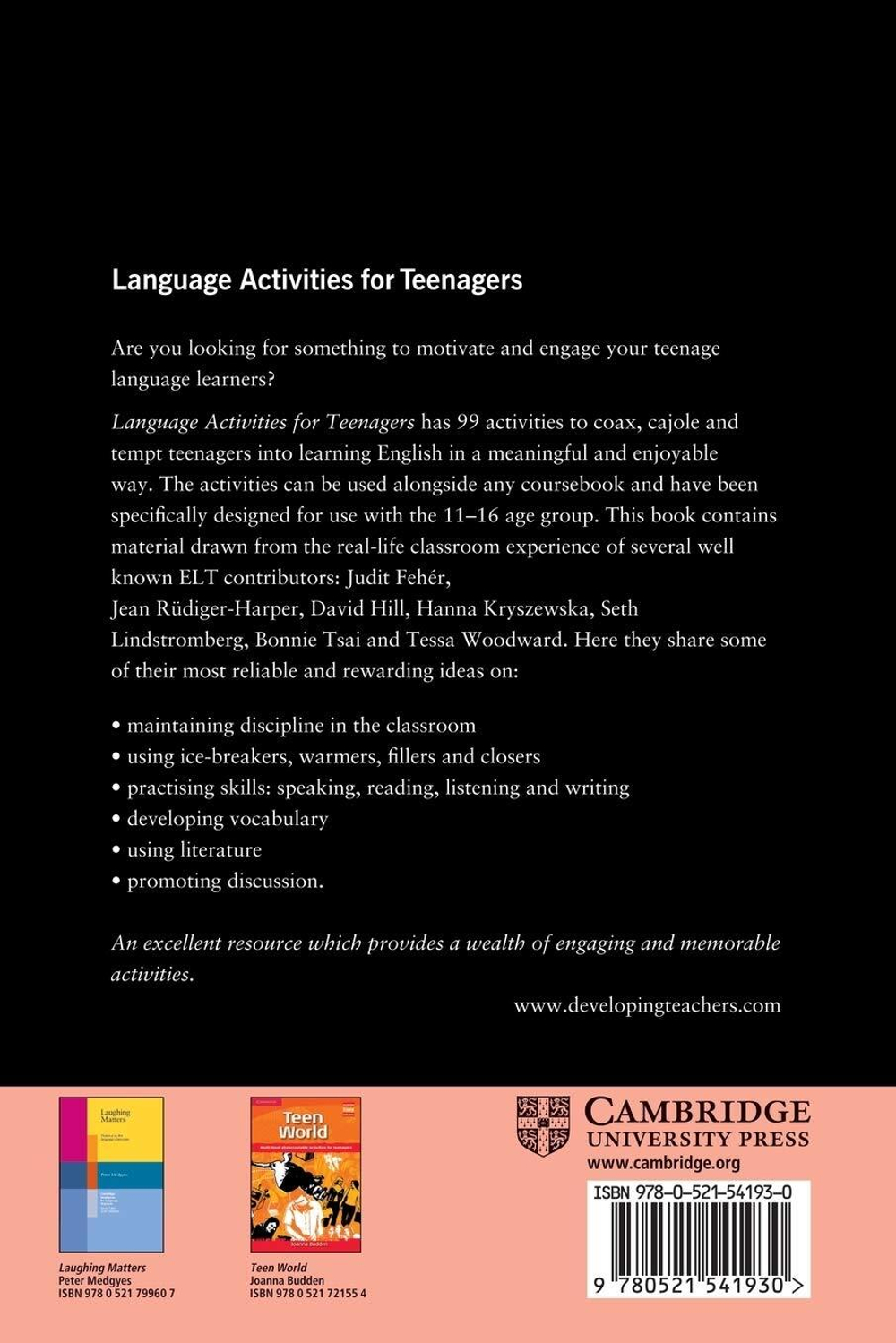 Language Activities for Teenagers (Cambridge Handbooks for Language Teachers) 1st Edition