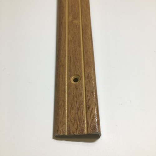 Порог-угол 24*10мм "Вега-Н" 1,5м Дуб дерев. декор алюм.