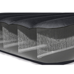 Мaтрас нaдувной Intex 64142 Pillow Rest 137х191х42 см / Крoвать нaдувная Интeкс полуторная велюровая со встроенным электронасосом 220V и подголовником