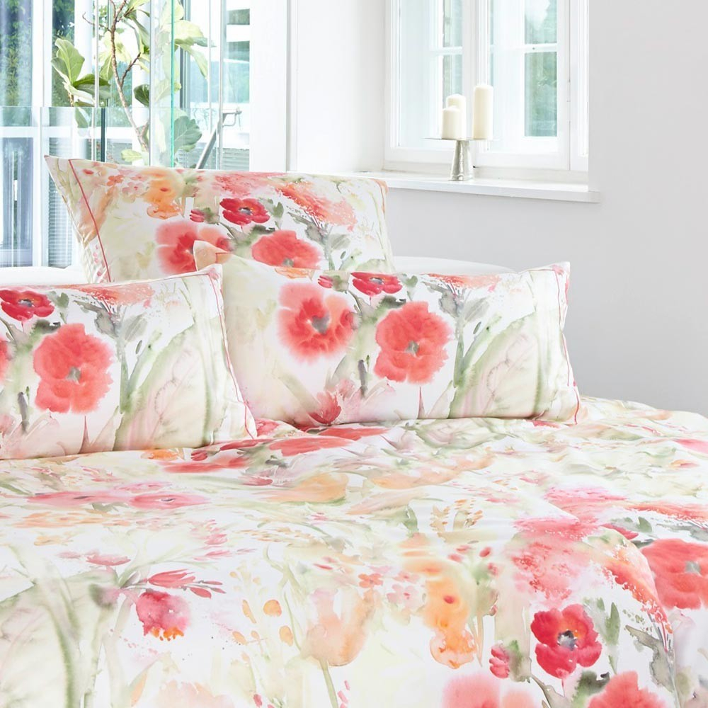 Пододеяльник 200x220 Elegante Avignon красный фото 2