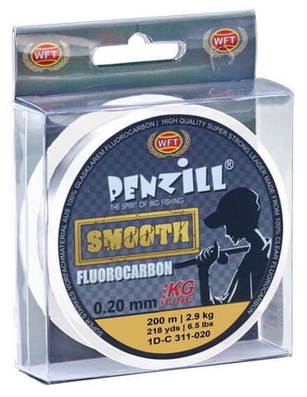 Леска монофильная WFT KG Penzill FLUOROCARBON Smooth 200 м, 0.20 мм
