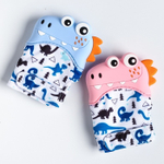 4513792 Прорезыватель рукавичка «Крокодильчик», на липучке, цвет МИКС