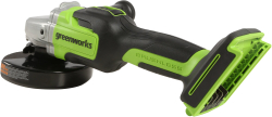 Аккумуляторная УШМ Greenworks GD24AG (3200207), 125 мм, без аккумулятора