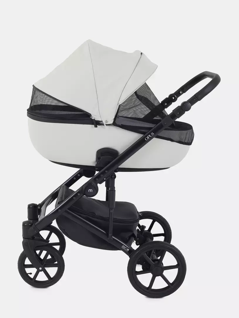 Коляска универсальная 3 в 1 Mowbaby Opus/экокожа