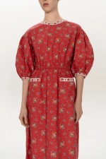Платье «Ситец», красный