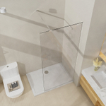 Душевая перегородка Azario Walk-in 1200х1950 прозрачное стекло 8 мм, профиль хром (AZ-251-120-CH-CL)