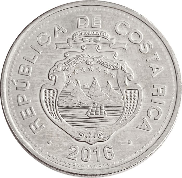 10 колонов 2016 Коста-Рика AU-UNC
