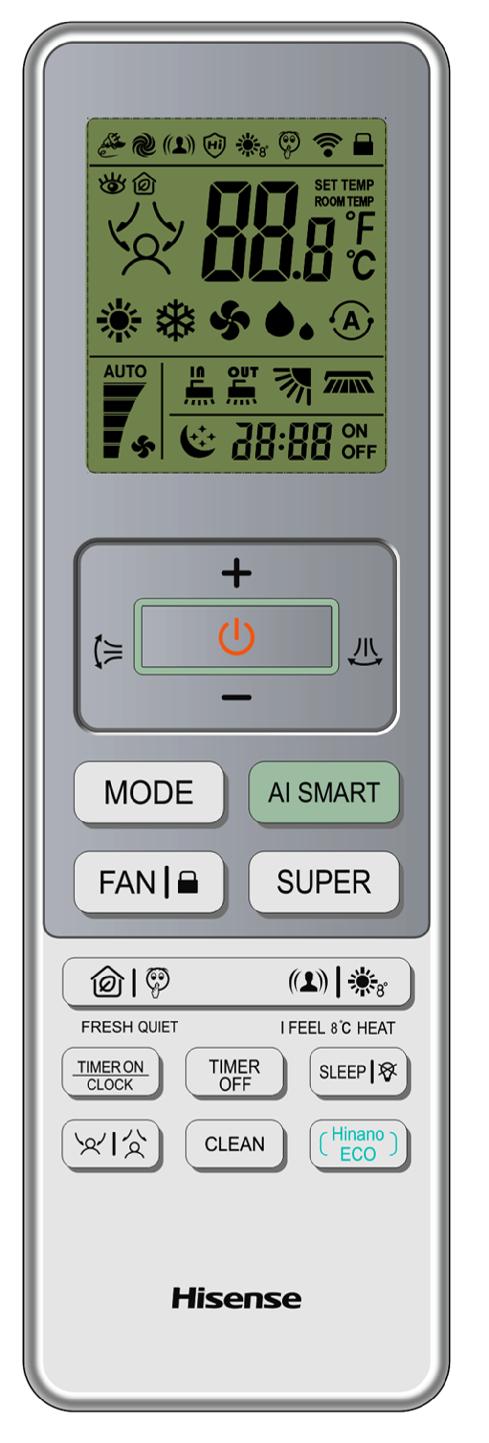 Инверторная сплит-система Hisense VISION PRO SUPERIOR DC Inverter AS-13UW4RXVQH01