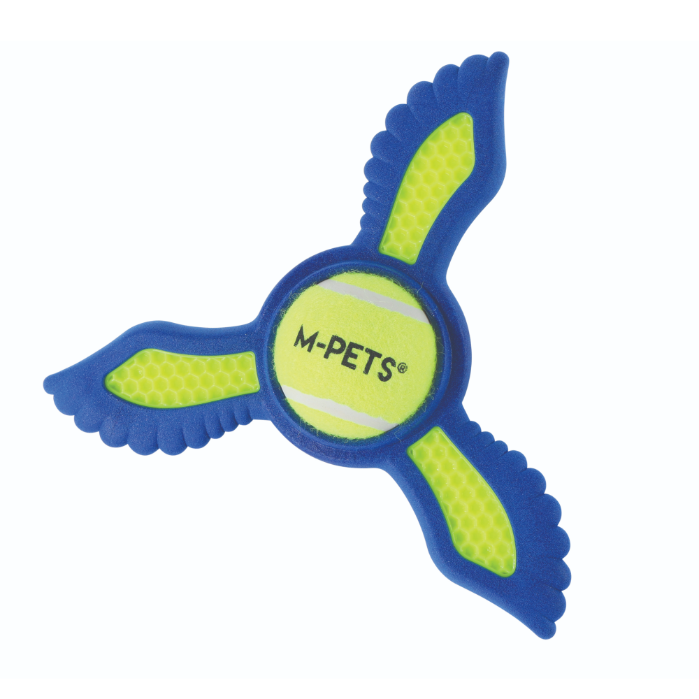 Игрушка для собак HOP Helix вертушка с теннисным мячом, M-PETS