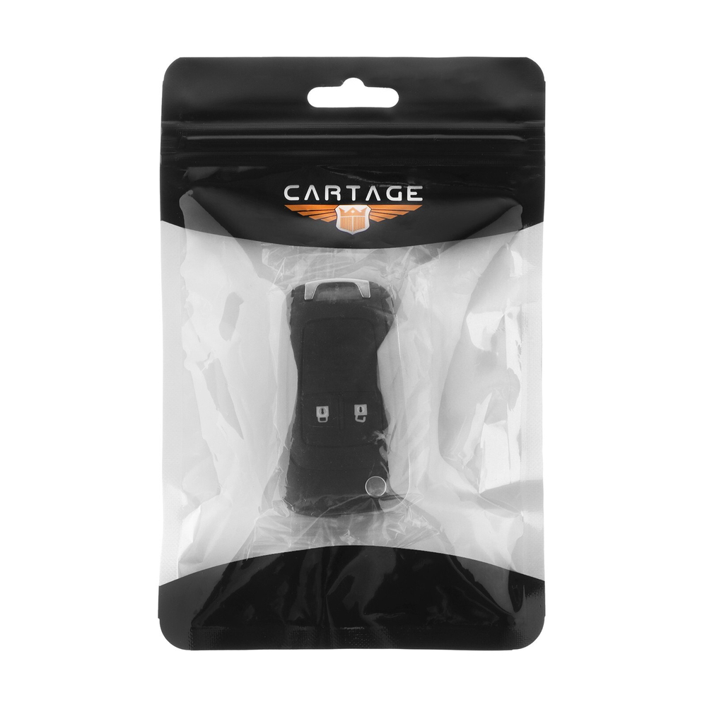 Корпус ключа, откидной для Opel, 2 кнопки Cartage