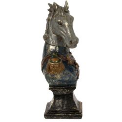 GAEM Фигурка декоративная "Бюст лошади", L13 W8 H24 см