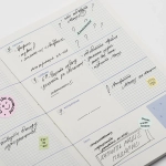 Еженедельник Squares A5 Classic Blue