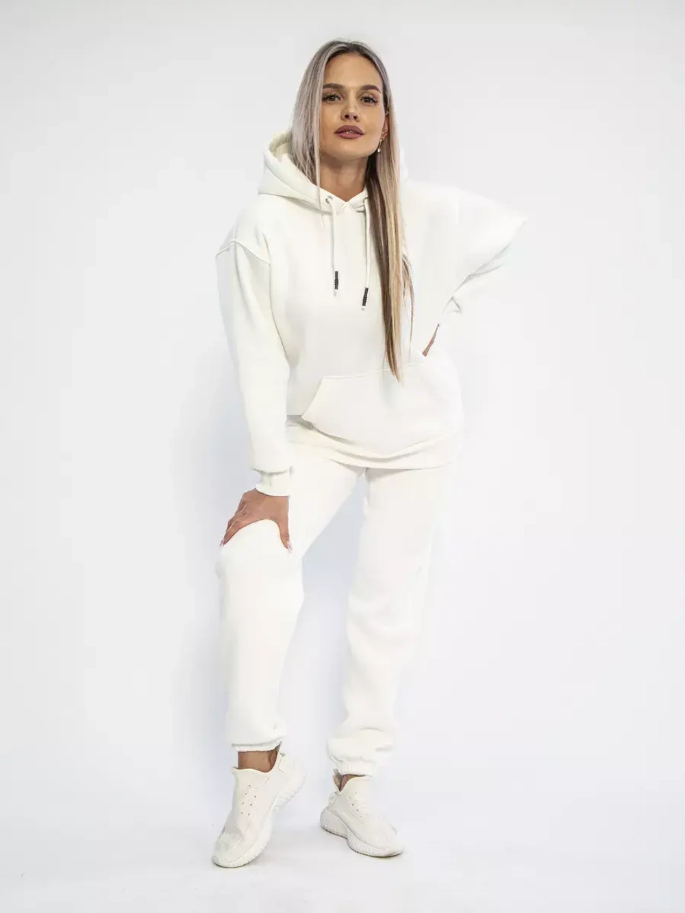 Спортивный костюм теплый из футера с начесом