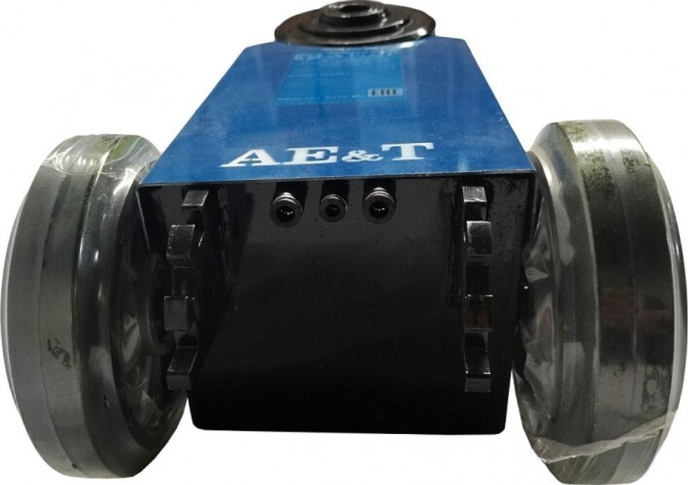 Домкрат пневмо-гидравлический подкатной AE&T HJ-50/25 профессиональный (2 места)