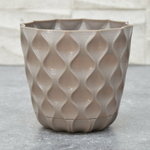 Горшок цветочный Wave 0,65л D115мм, французский платан