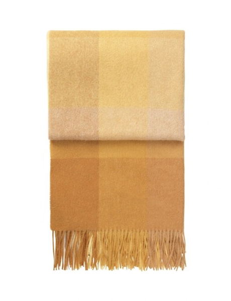 Плед 130х200 Elvang Inca Желтый