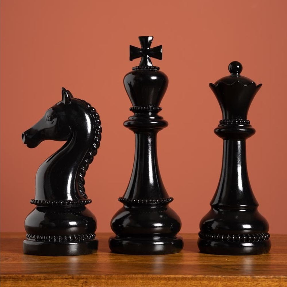 Фигура шахматная лошади 23 см 31709