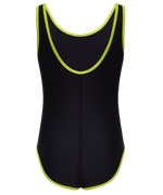 Купальник для плавания Edge Black/Lime, полиамид, подростковый