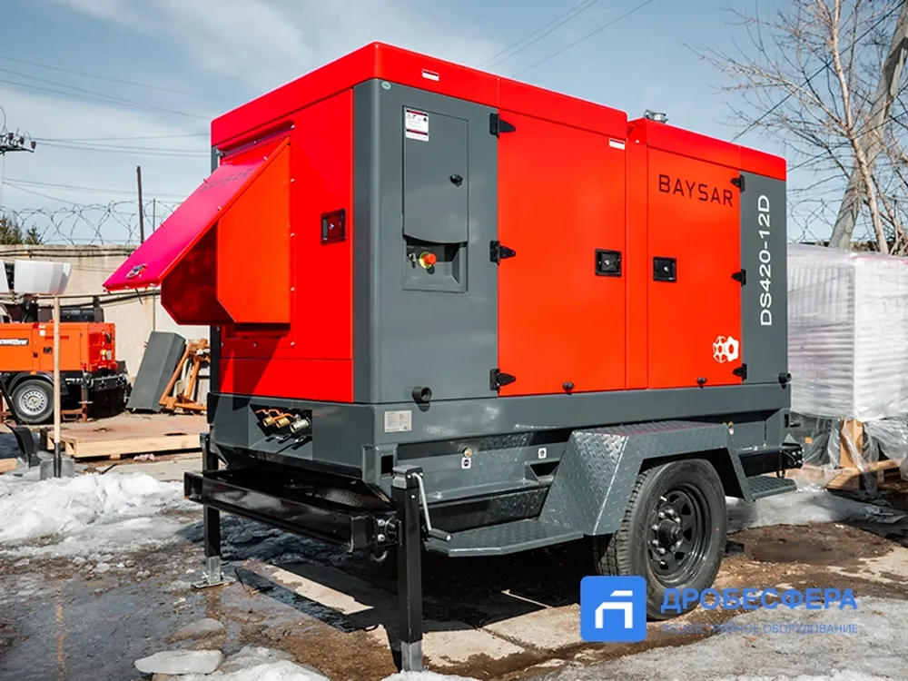 Дизельный винтовой компрессор DS420-12D BAYSAR