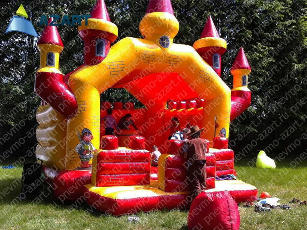 Батут "Замок Бочка"