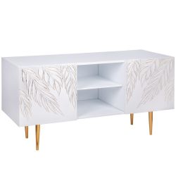 Тумба под ТВ Тропик 117см Стайл Айс Голд