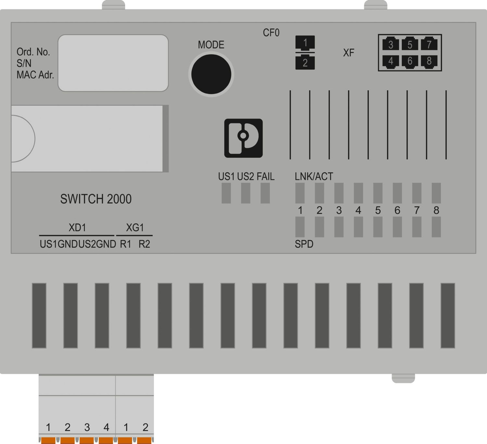 1043491 - FL SWITCH 2506-2SFP - Industrial Ethernet Switch