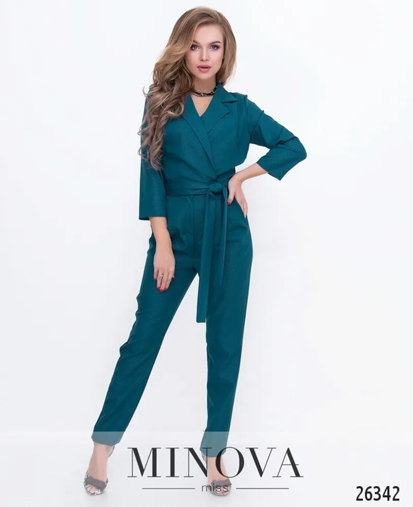 Комбинезон 1114-темно-зеленый Minova