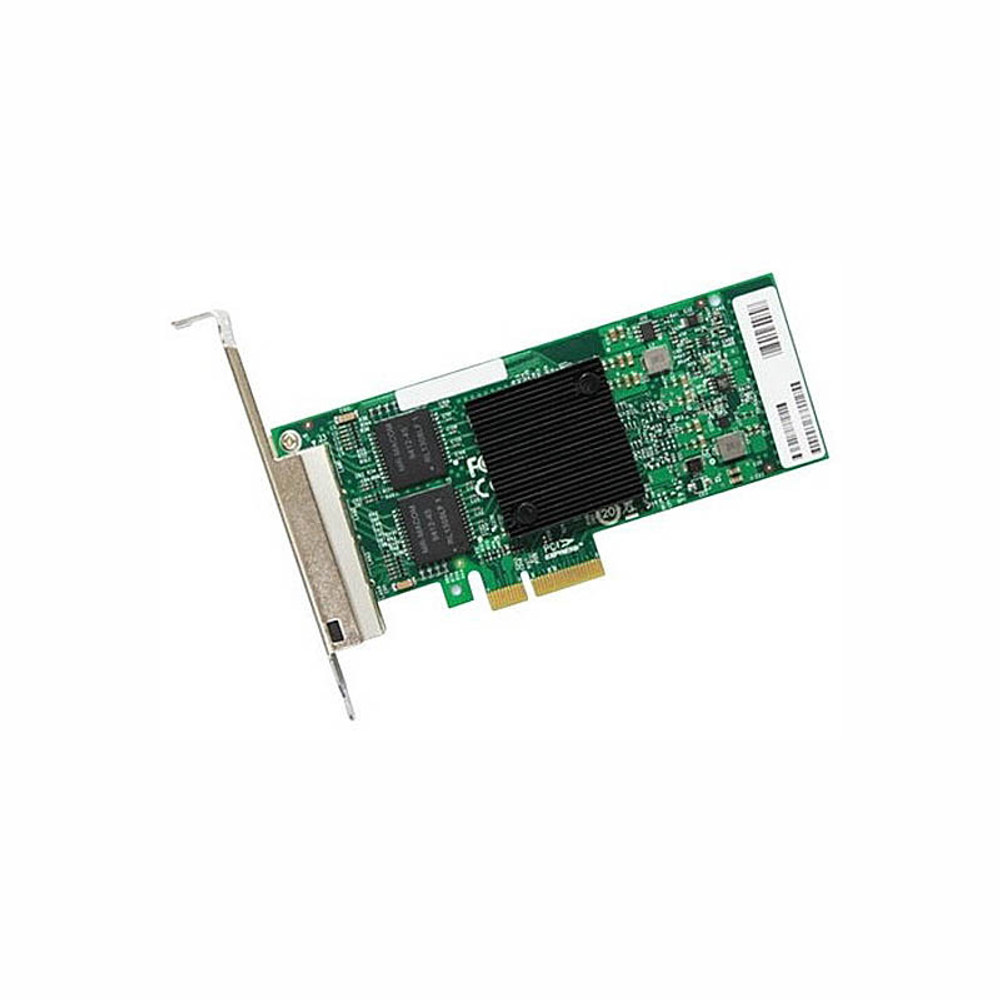 ACD-I350AM4-4x1G-RJ45 Ethernet Network Adapter, Intel i350, 4x RJ45 1GbE, PCI-E v2 x4, VMDq. PCI-SIG SR-IOV (520112)