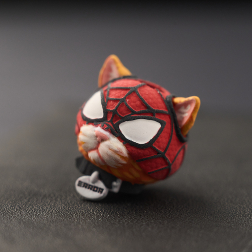 Бусина Error Кот-паук