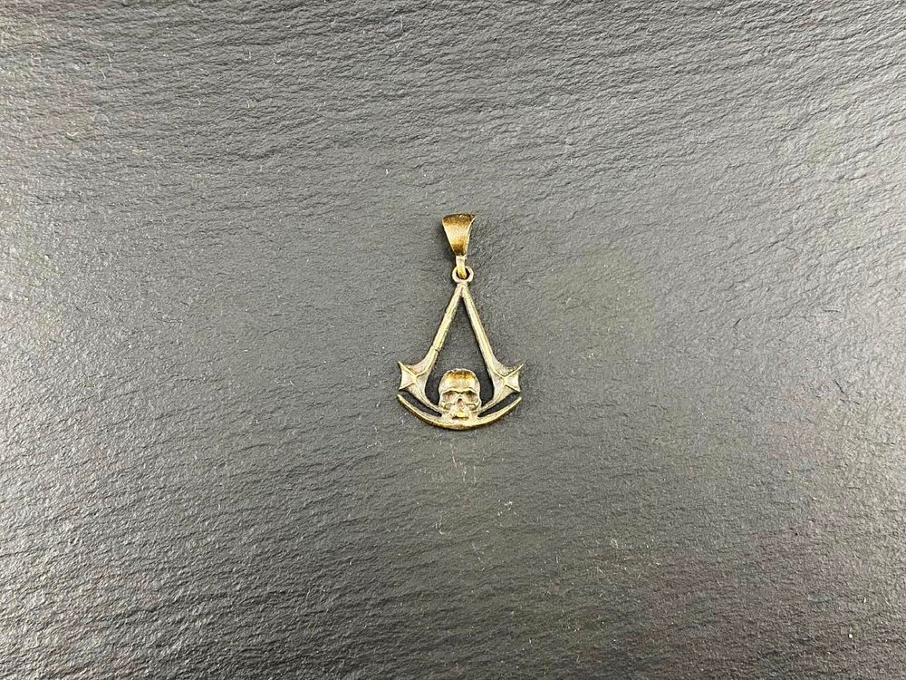 Подвеска. Аssassins creed. Вlack flag малый