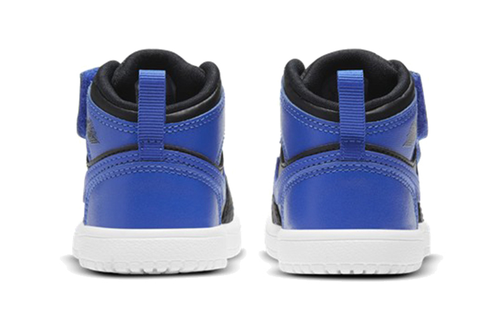 Baby Jordan Air Jordan 1 mid alt old sneakers wear-resistant high-top retro basketball shoes royal blue