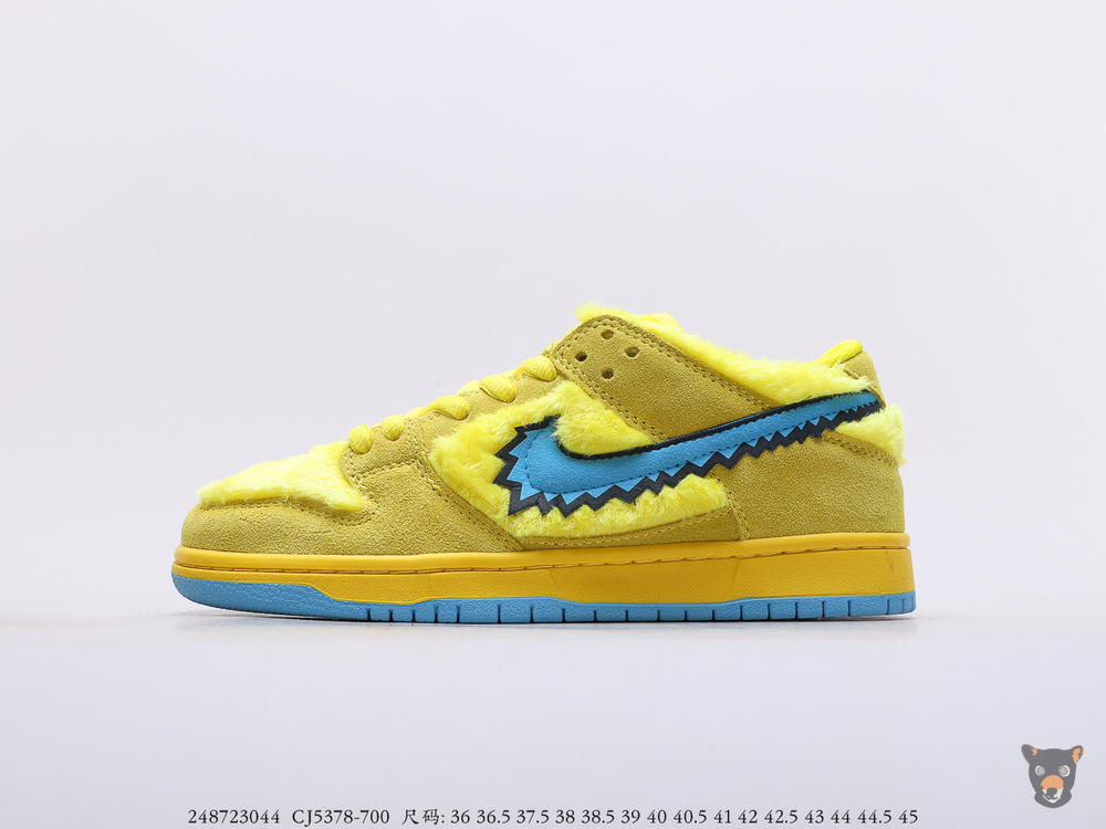 Кроссовки Grateful Dead x SB Dunk Low "Blue Spark/Yellow"