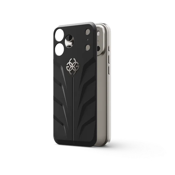 Чехол для iPhone 17 на магните - RSR17 - ONYX BLACK