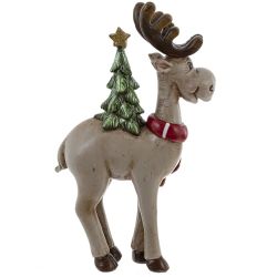 GAEM Фигурка декоративная "Олень", L9,5 W3,5 H16 см, 2в.