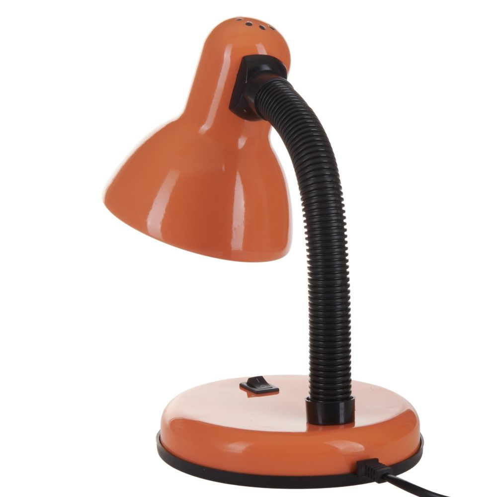 TLI-204 Светильник настольный. Цоколь E27. Цвет оранжевый.