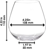 Набор из 2-х бокалов для красного вина O Wine Tumbler Old World Pinot Noir/Nebbiolo 690 мл Riedel