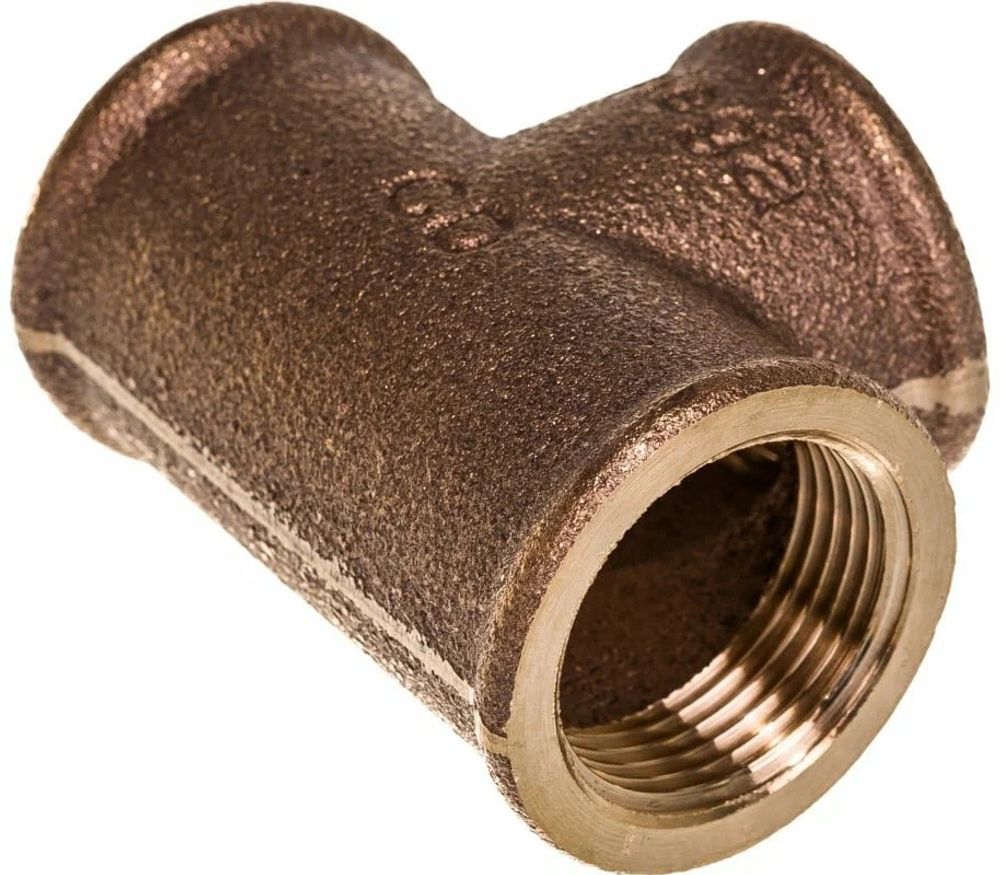 Тройник Viega, ВВВ, 3/4&quot;х3/4&quot;х3/4&quot;, бронза