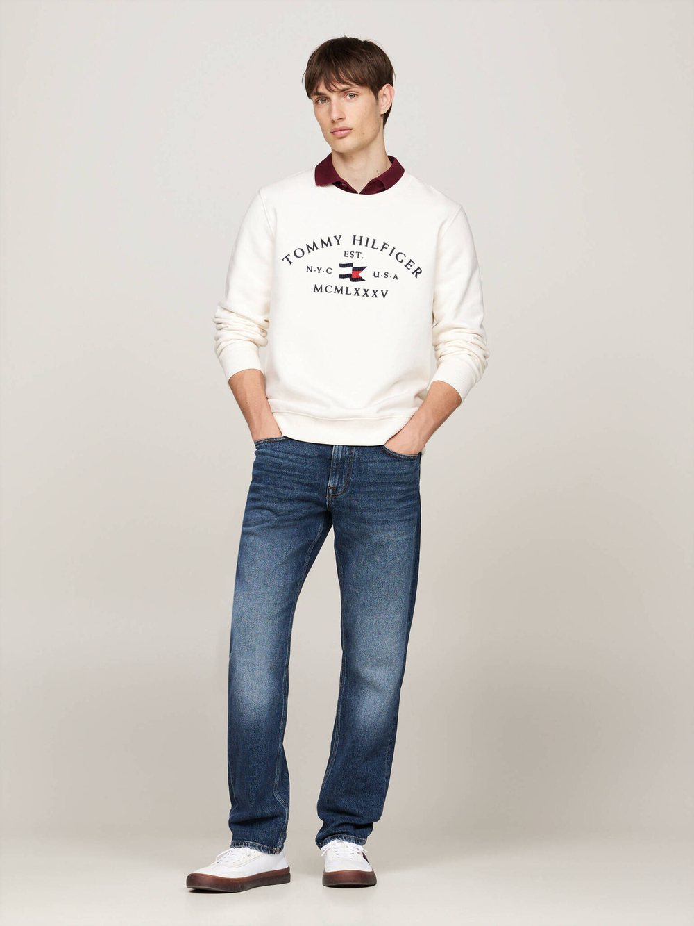 Худые Tommy Hilfiger - белый(MW0MW35526)