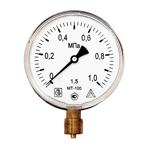 Манометр МТ 100 (0-6) 15501