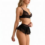 Игривые трусики с доступом и короткой юбочкой Easy to love, 2XL/3XXL, 50-52