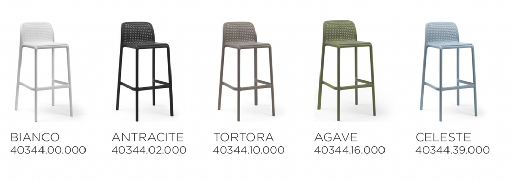 Стул пластиковый барный Lido