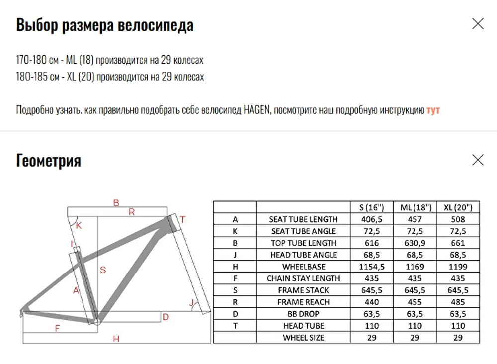Велосипед HAGEN 5.9 горный MTB Shimano Сues 1x9