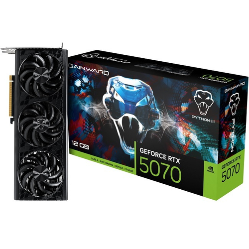 Видеокарта Gainward GeForce RTX 5070 PYTHON III 12GB (NE75070019K9-GB2050T)
