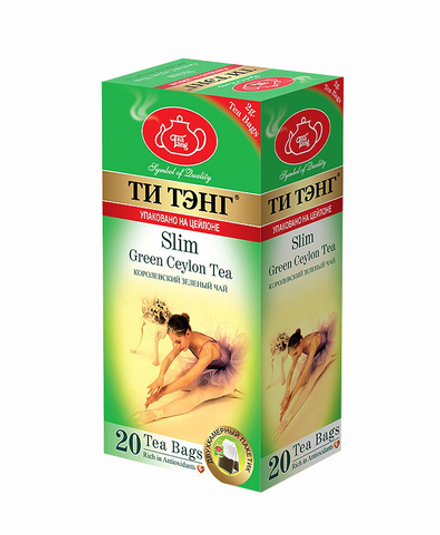 Чай Ти Тэнг Слим зеленый с доб. 20 пак